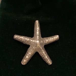 925 Silver Starfish 2 inches
